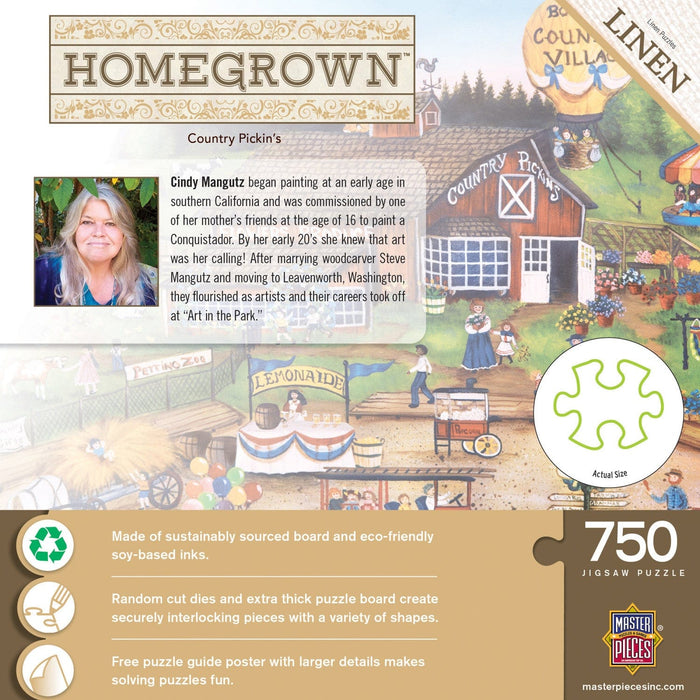 Homegrown - Country Pickin's 750 Piece Jigsaw Puzzle - for just $14.99! 