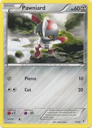 Pawniard (13/30) [XY: Trainer Kit 1 - Bisharp] - for just $0.25! 