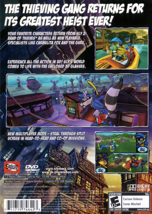 Sly 3: Honor Among Thieves [Greatest Hits] – PlayStation 2 (PS2) - for just $18.99! 