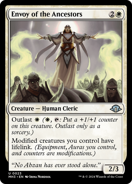 Envoy of the Ancestors (MH3-023) - Modern Horizons 3 - for just $0.11! 