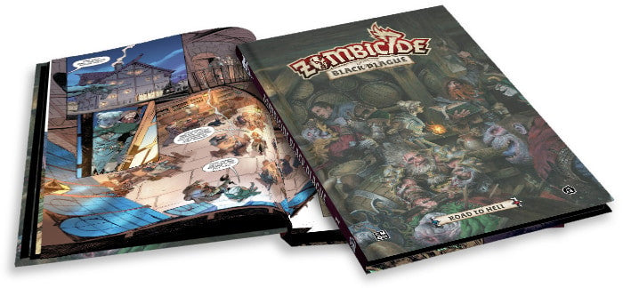 Zombicide: Black Plague - Road to Hell with Pre-order Exclusives - for just $84.99! 