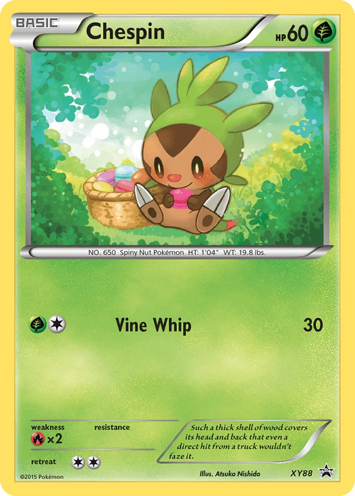 Chespin (XY88) (Collector Chest) [XY: Black Star Promos] - for just $2.15! 