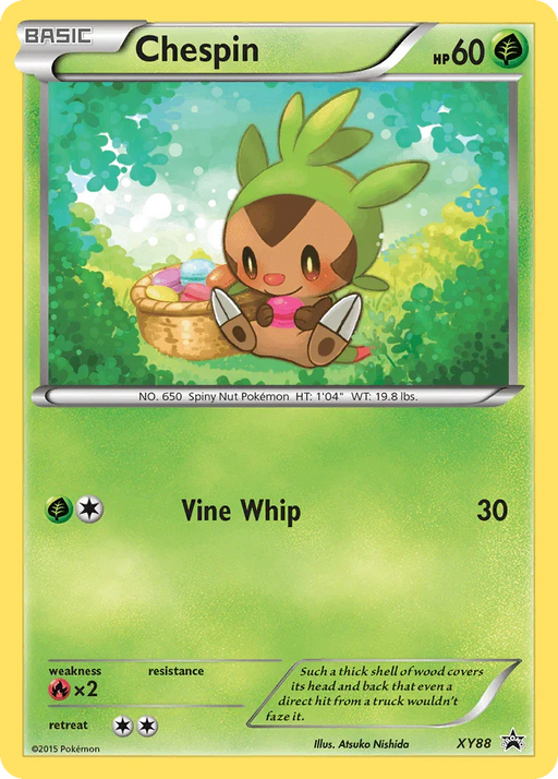 Chespin (XY88) (Collector Chest) [XY: Black Star Promos] - for just $2.20! 