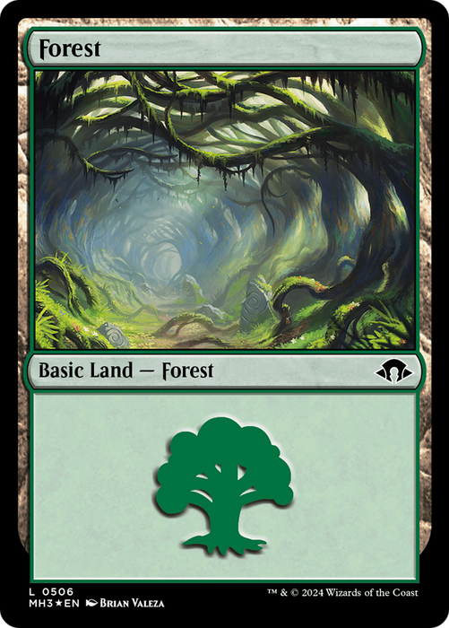 Forest (0506) (Ripple Foil) [Modern Horizons 3] - Just $0.25! Shop now at Retro Gaming of Denver