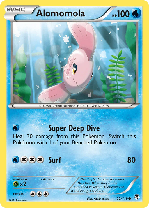 Alomomola (22/119) [XY: Phantom Forces] - for just $0.10! 