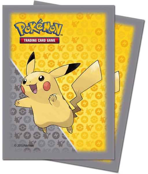 Ultra PRO: Standard 65ct Sleeves - Pokemon (Pikachu Grey Border) - Just $0! Shop now at Retro Gaming of Denver