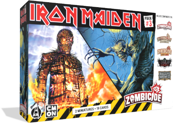 Zombicide: Iron Maiden Character Packs - Bundle of the Beast - for just $99.99! 
