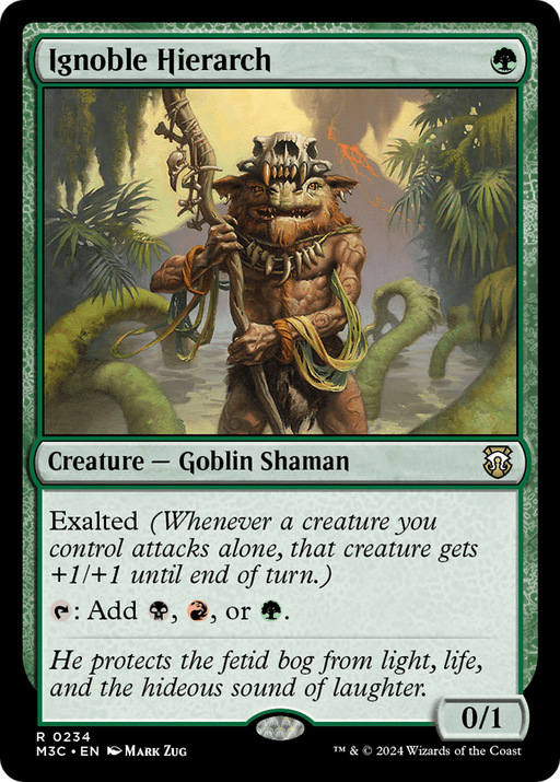 Ignoble Hierarch (M3C-234) - Modern Horizons 3 Commander - for just $0.47! 