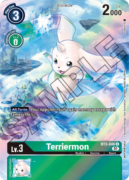 Terriermon [BT3-046] (Tamer's Card Set 1) [Release Special Booster Promos] - Just $1.35! Shop now at Retro Gaming of Denver