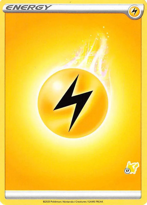 Lightning Energy (Pikachu Stamp #17) [Battle Academy 2022] - for just $0.15! 