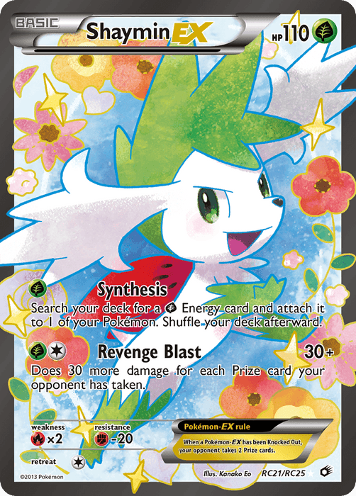 Shaymin EX (RC21/RC25) [Black & White: Legendary Treasures] - for just $15.90! 