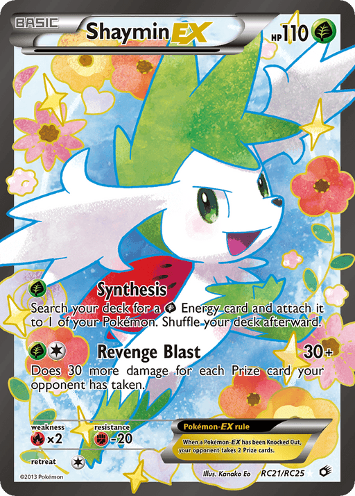 Shaymin EX (RC21/RC25) [Black & White: Legendary Treasures] - for just $15.90! 