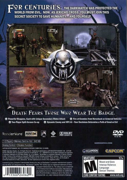 Darkwatch – PlayStation 2 (PS2) - for just $32.99! 