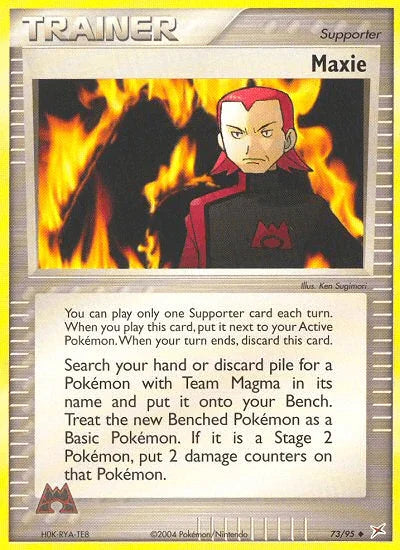 Maxie (73/95) [EX: Team Magma vs Team Aqua] - for just $1.95! 
