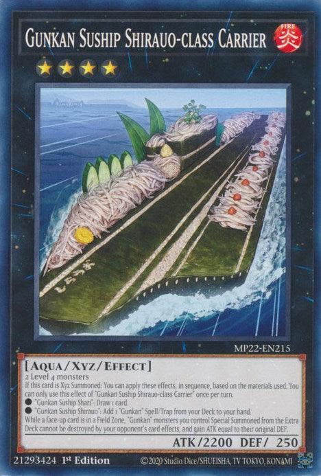 Gunkan Suship Shirauo-class Carrier [MP22-EN215] Common - for just $0.10! 