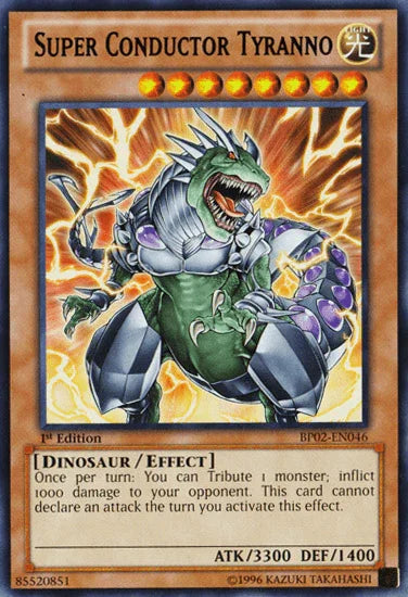 Super Conductor Tyranno [BP02-EN046] Mosaic Rare - for just $0.10! 
