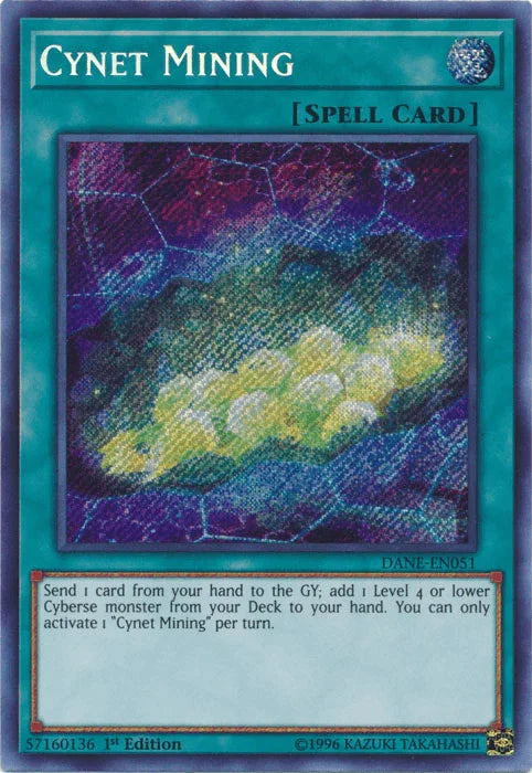 Cynet Mining [DANE-EN051] Secret Rare - for just $0.40! 
