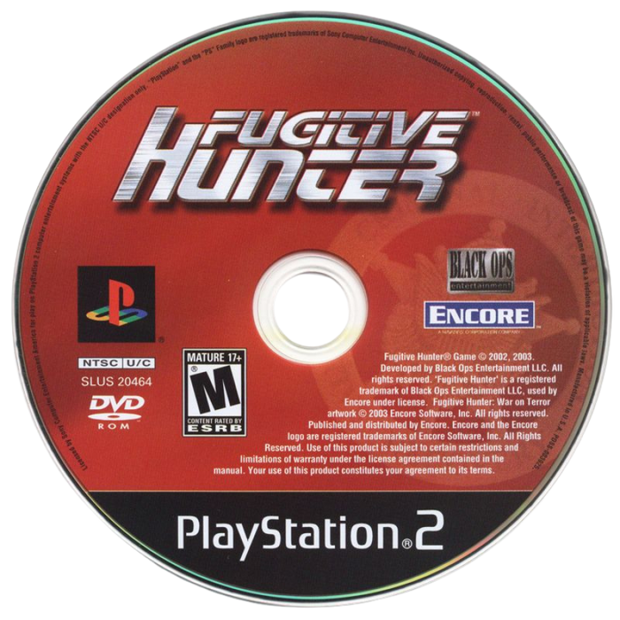 Fugitive Hunter: War on Terror – PlayStation 2 (PS2) - for just $10.99! 