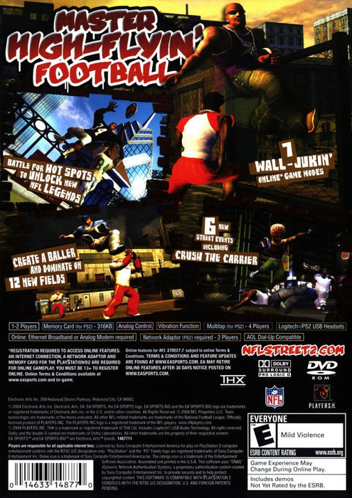 NFL Street 2 – PlayStation 2 (PS2) - for just $0! 