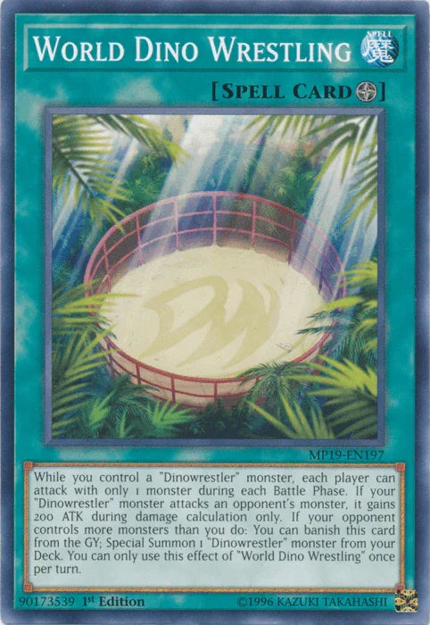 World Dino Wrestling [MP19-EN197] Common - for just $0.10! 