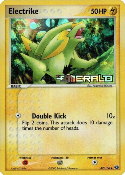 Electrike (47/106) (Stamped) [EX: Emerald] - for just $7.60! 