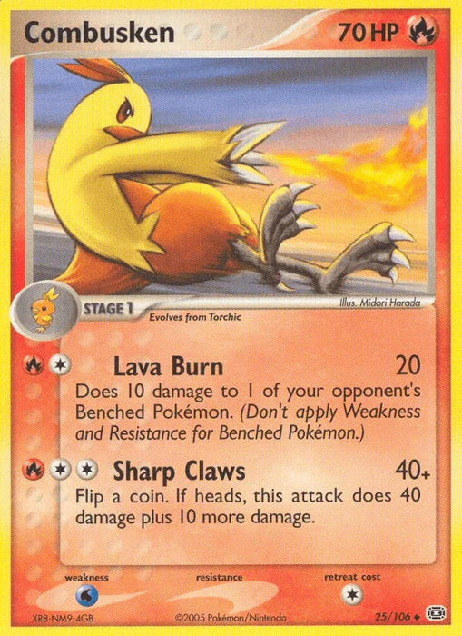 Combusken (25/106) [EX: Emerald] - for just $0.35! 