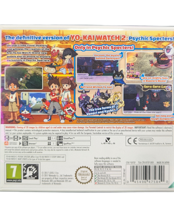 Yo-kai Watch 2: Psychic Specters [PAL Import] – Nintendo 3DS (3DS) - for just $52.99! 