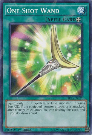 One-Shot Wand [BP03-EN179] Shatterfoil Rare - for just $0.15! 