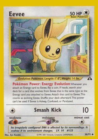 Eevee (38/75) [Neo Discovery Unlimited] - for just $3! 