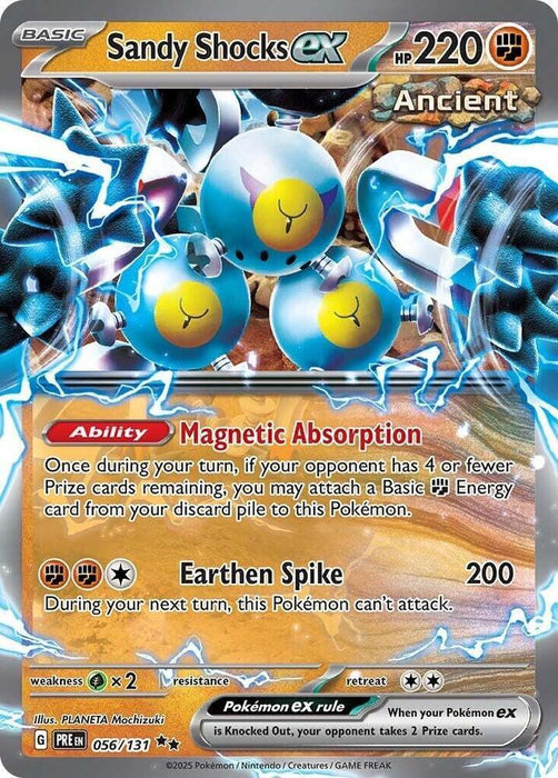 Sandy Shocks ex (056/131) [Scarlet & Violet: Prismatic Evolutions] - for just $0.25! 