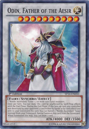 Odin, Father of the Aesir [SP14-EN050] Starfoil Rare - for just $0.80! 