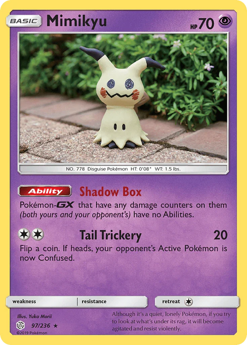 Mimikyu (97/236) [Sun & Moon: Cosmic Eclipse] - for just $5! 
