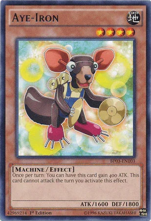 Aye-Iron [BP03-EN103] Rare - for just $0.10! 