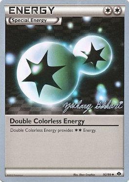 Double Colorless Energy (92/99) (CMT - Zachary Bokhari) [World Championships 2012] - for just $0.15! 