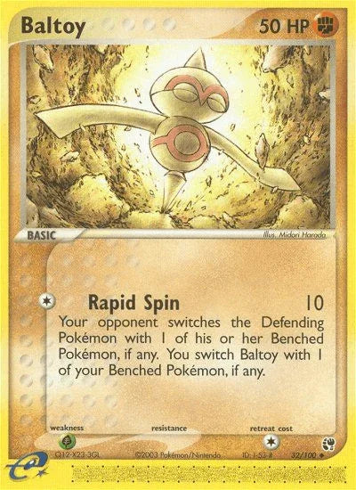 Baltoy (32/100) [EX: Sandstorm] - for just $0.55! 