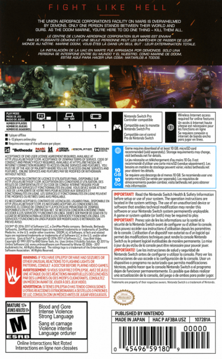 Doom – Nintendo Switch (NS) - for just $0! 