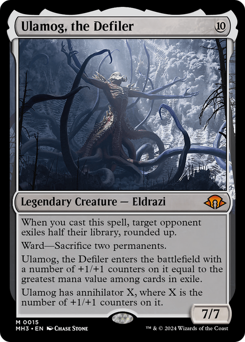 Ulamog, the Defiler (MH3-015) - Modern Horizons 3 - for just $4.56! 