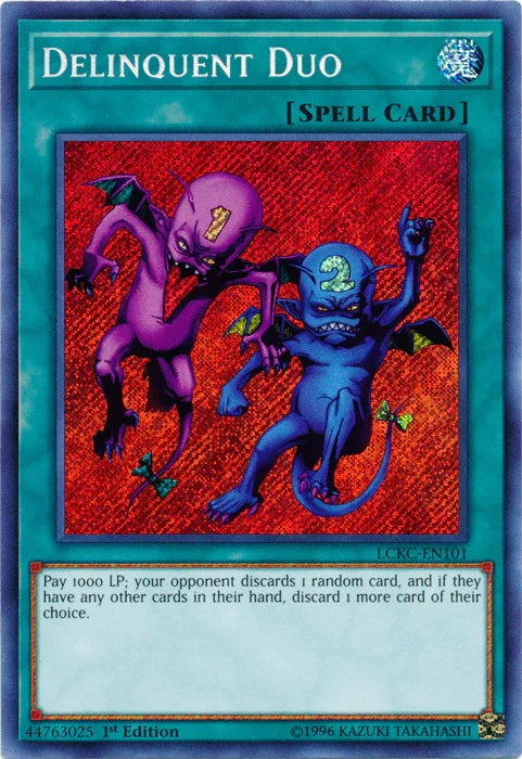 Delinquent Duo [LCKC-EN101] Secret Rare - for just $3.65! 