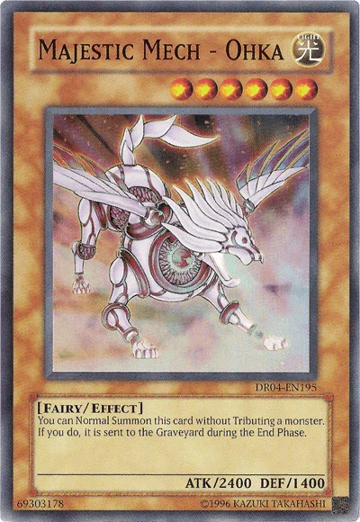 Majestic Mech - Ohka [DR04-EN195] Super Rare - for just $2.20! 