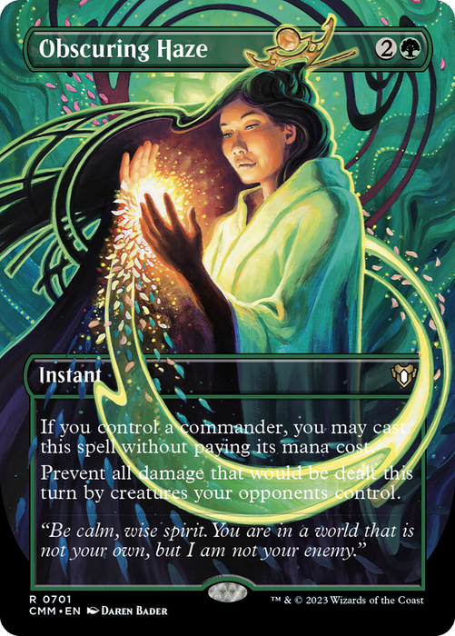 Obscuring Haze (CMM-701) - Commander Masters (Borderless) - for just $1.84! 