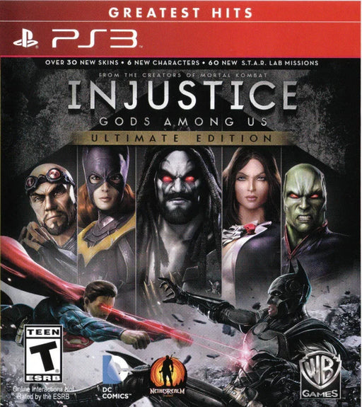 Injustice: Gods Among Us [Ultimate Edition][Greatest Hits] – PlayStation 3 (PS3) - for just $6.99! 