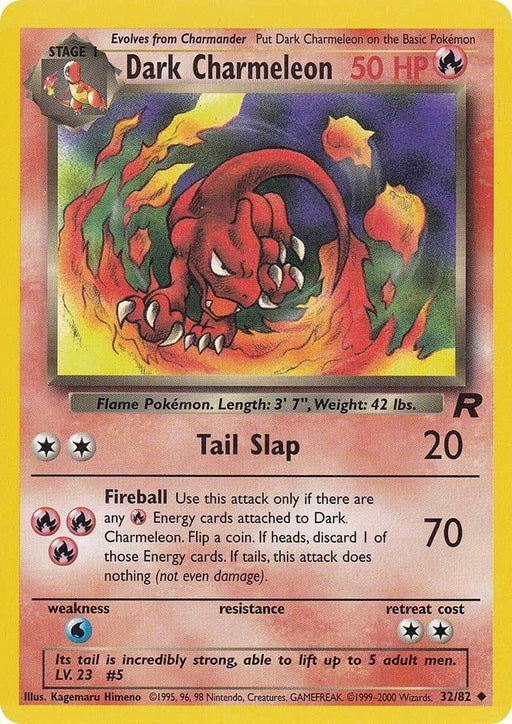Dark Charmeleon (32/82) [Team Rocket Unlimited] - for just $3.10! 