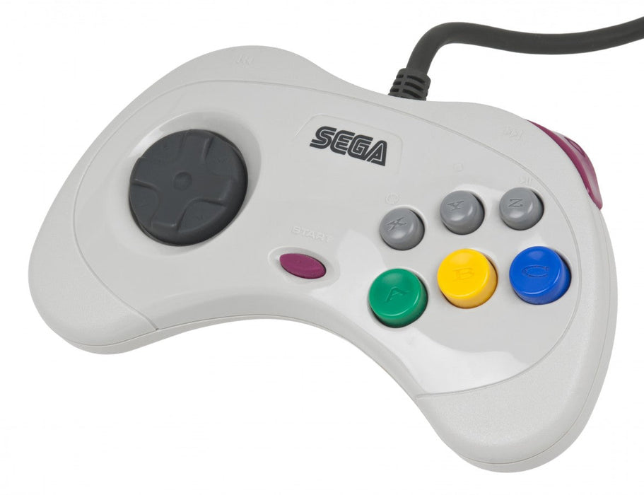 Official Controller Pad (White Model 2 JP)  – Sega Saturn (SS) - for just $25.99! 