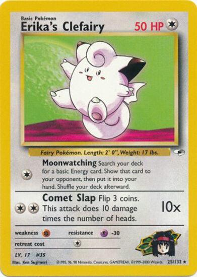 Erika's Clefairy (25/132) [Gym Heroes Unlimited] - for just $3.70! 