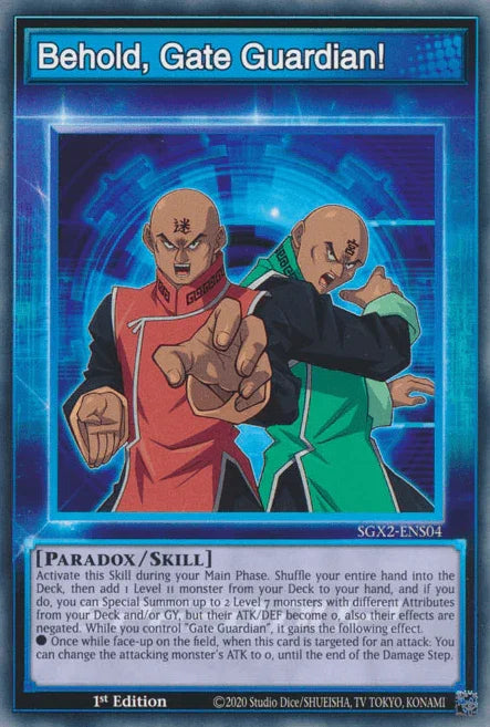 Behold, Gate Guardian! [SGX2-ENS04] Common - for just $0.10! 