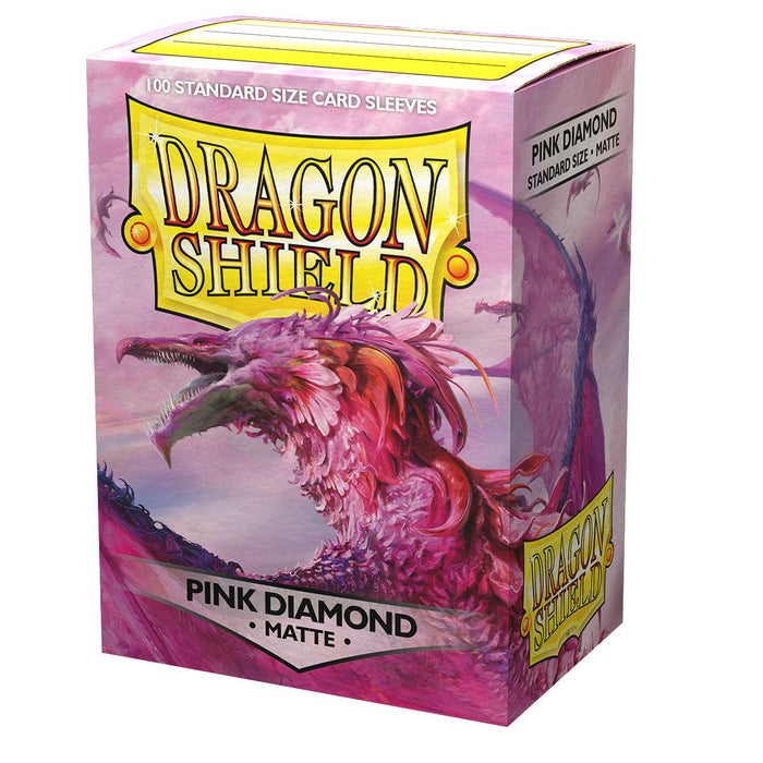 Dragon Shield: Standard 100ct Sleeves - Pink Diamond (Matte) - Just $8.95! Shop now at Retro Gaming of Denver