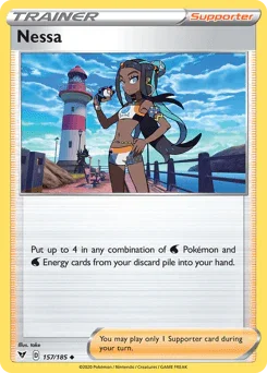 Nessa (157/185) [Sword & Shield: Vivid Voltage] - for just $0.10! 
