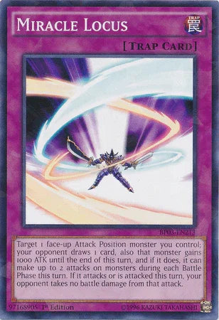 Miracle Locus [BP03-EN213] Shatterfoil Rare - for just $0.10! 
