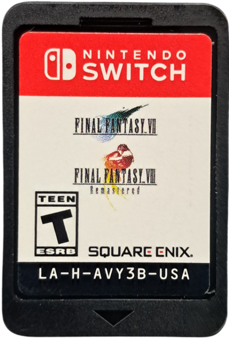 Final Fantasy VII & VIII: Remastered [Twin Pack] – Nintendo Switch (NS) - for just $27.99! 
