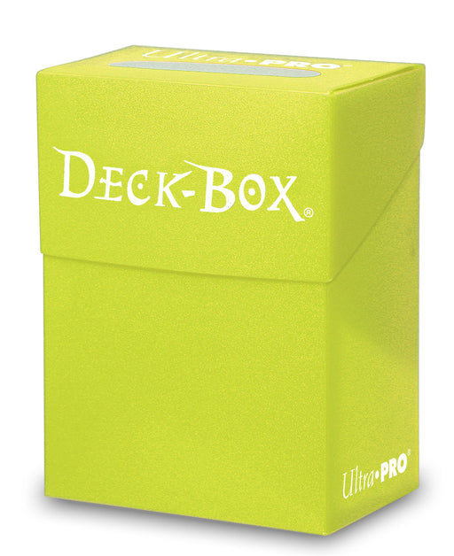 Ultra PRO: Deck Box - Solid Color (Bright Yellow) - for just $0! 